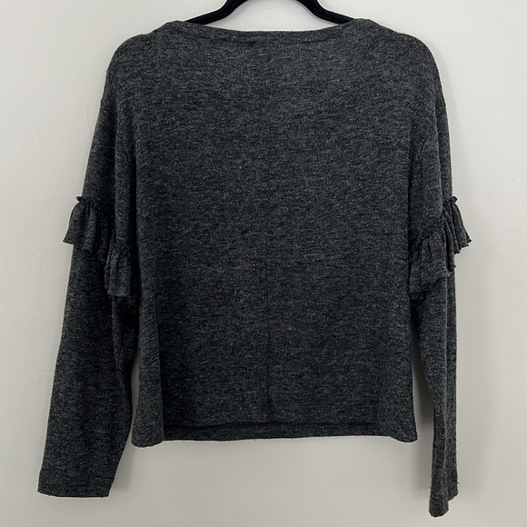 Zara Ruffle Sleeve Sweater - Picture 5 of 5
